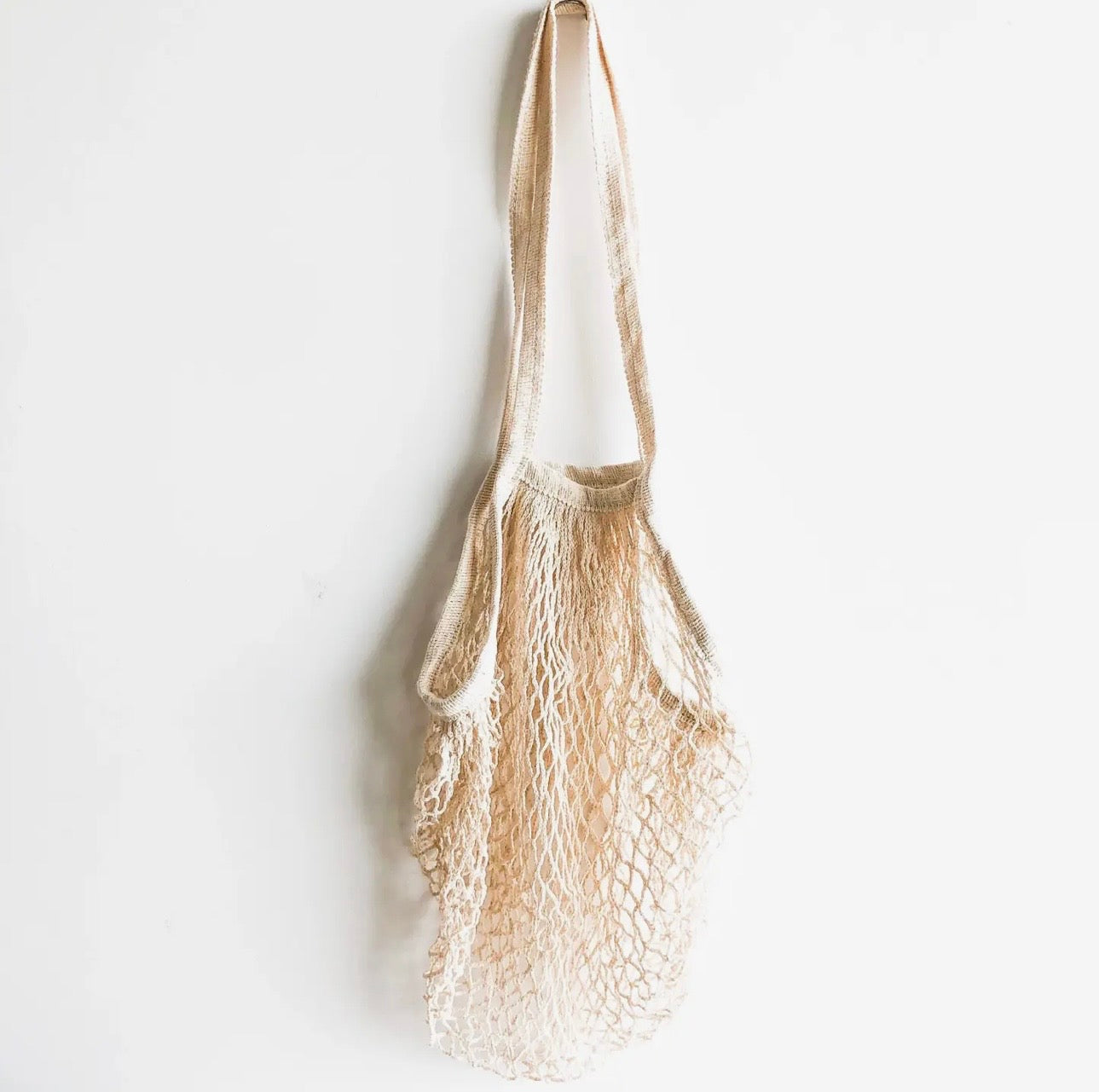 Reusable Farmers Market Cotton Mesh Bag