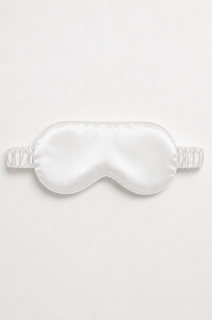 100% Mulberry Silk Sleep Mask - Ivory