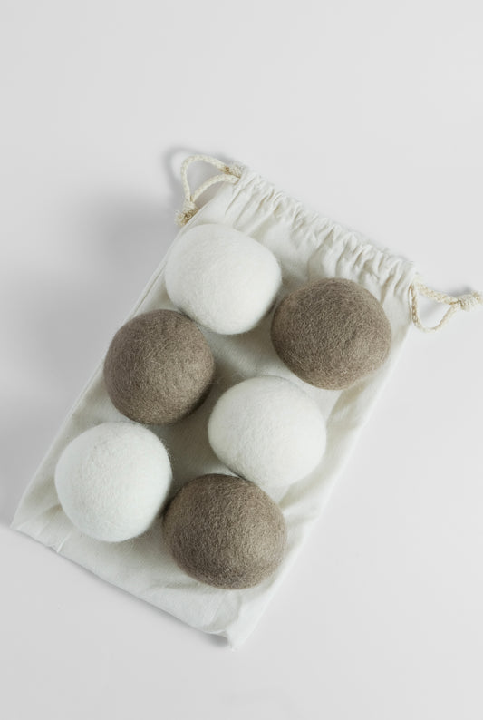 100% Natural Wool Laundry Dryer Balls