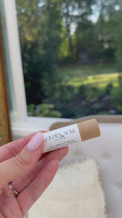 Tallow Lip Balm - Peppermint
